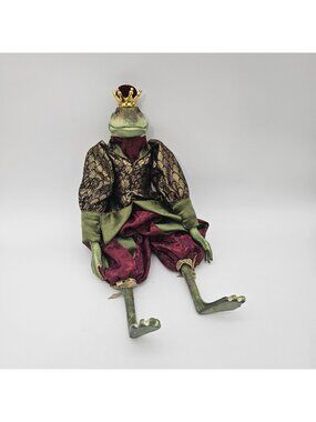 Wayne Kleski Katherines Collection Frog Prince Doll Figure Shelf Sitter